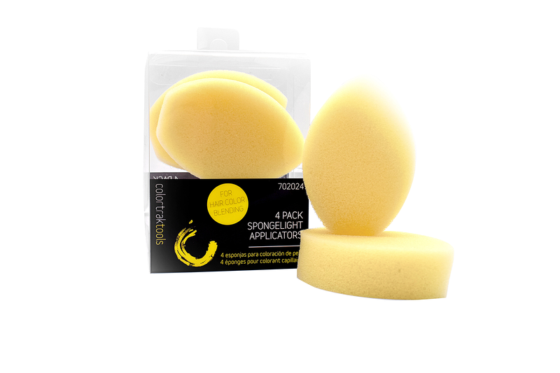 COLORTRAK SPONGE-LIGHT DYE APPLICATORS 4PK | HAIR COLORING SPONGES