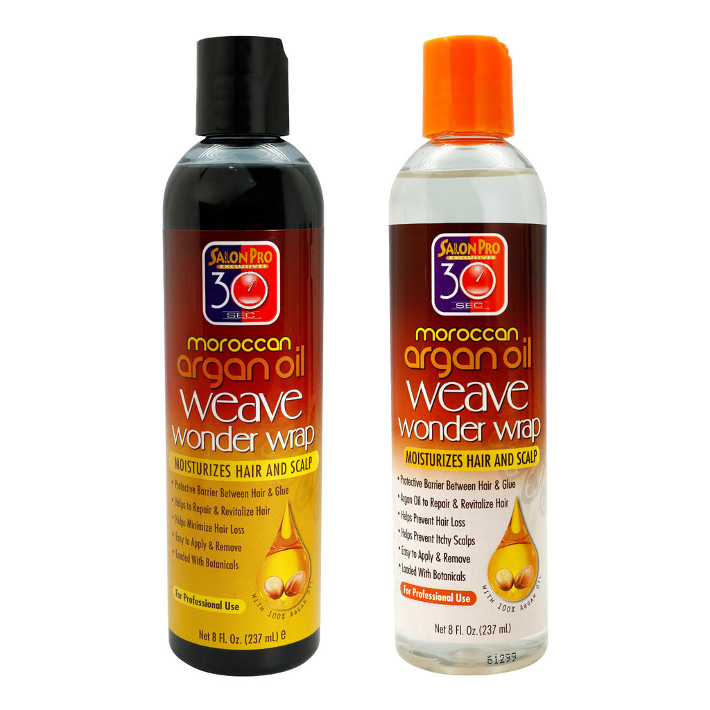Salon Pro 30 Sec Moroccan Argan Oil Weave Wonder Wrap 8 Oz