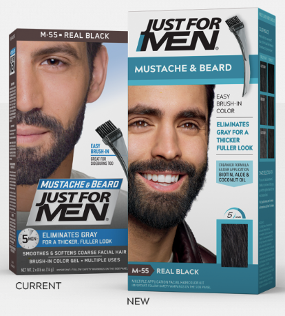 JUST FOR MEN MUSTACHE & BEARD COLOR
