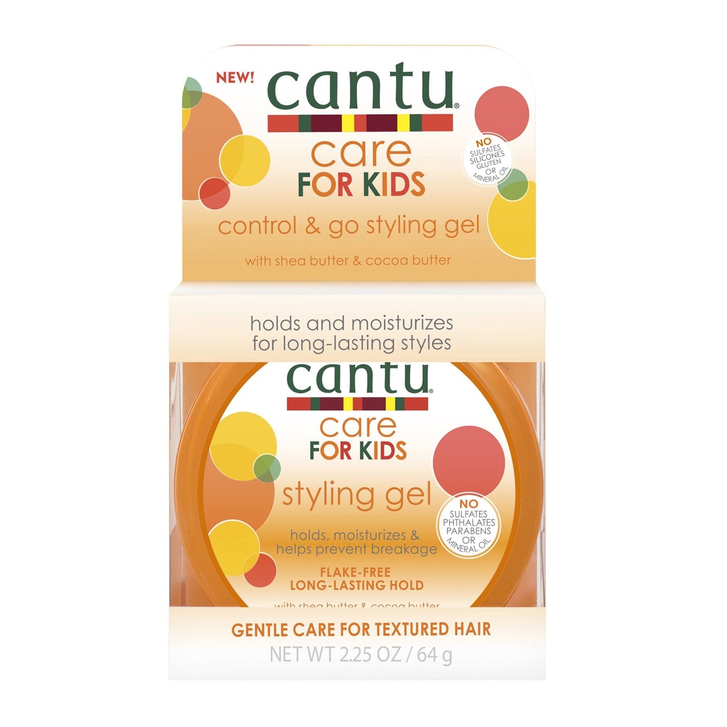 CANTU KIDS EDGE STYLING GEL 2.25 OZ.