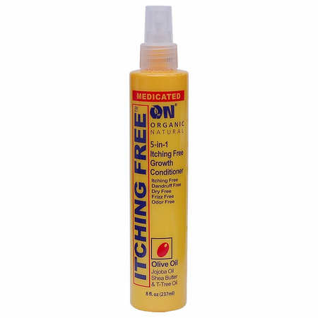 Organic Natural Medicated 5-In-1 Anti-Itch Growth Conditioner