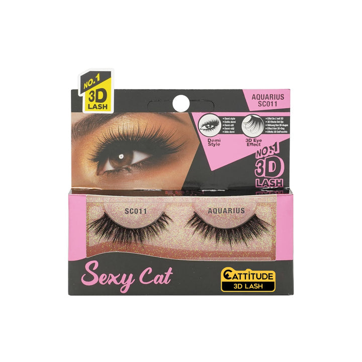EBIN AQUARIUS - SEXY CAT 3D LASHES