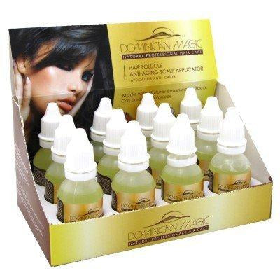 DOMINICAN MAGIC HAIR FOLLICLE REVITALIZING SCALP APPLICATOR 0.53 OZ. (ampollas para la caída)