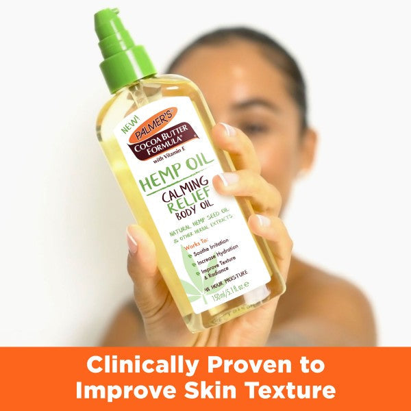 PALMERS HEMP OIL CALMING RELIEF BODY OIL 5.1 OZ.