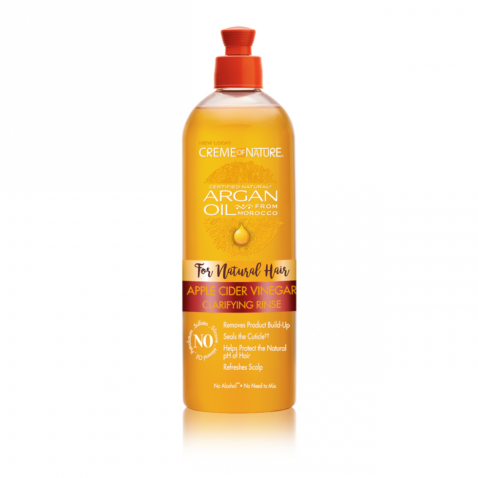 CREME OF NATURE APPLE CIDER VINEGAR CLARIFYING RINSE 15.5 OZ.