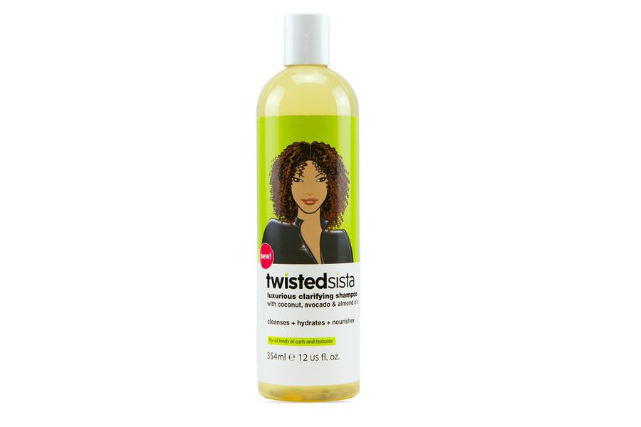 TWISTED SISTA LUXURIOUS CLARIFYING SHAMPOO 12 FL.OZ.