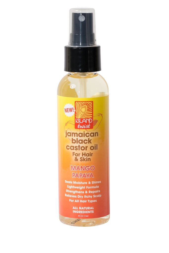 AUTHENTIC JAMAICAN BLACK CASTOR OIL SPRAY 4OZ.