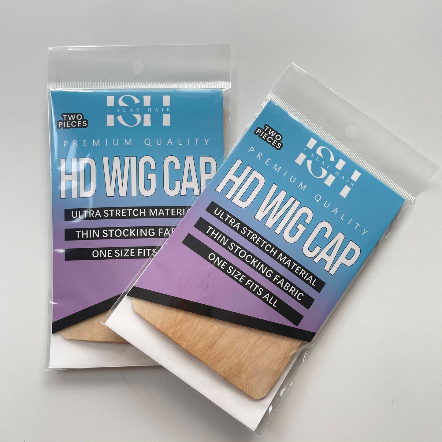 ISH PREMIUM QUALITY HD WIG CAP - 2PCS
