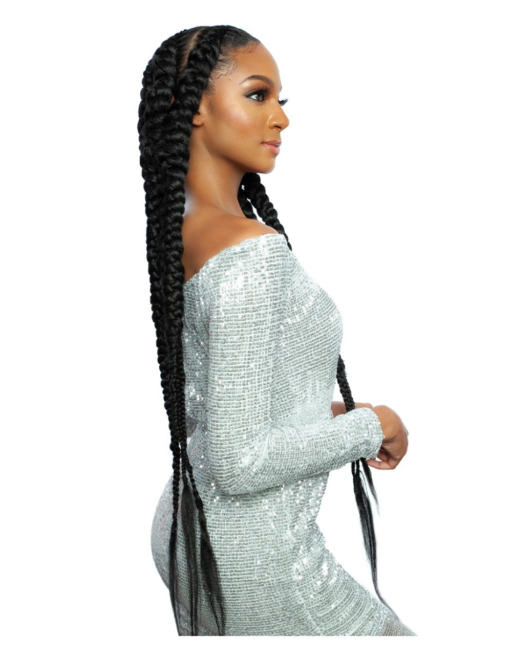 Afri Naptural I Define Easy Pre-Stretched Braid 64" - 3X (BRD309)