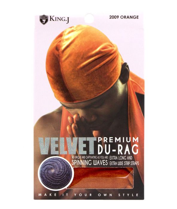 KING.J PREMIUM VELVET DU-RAG