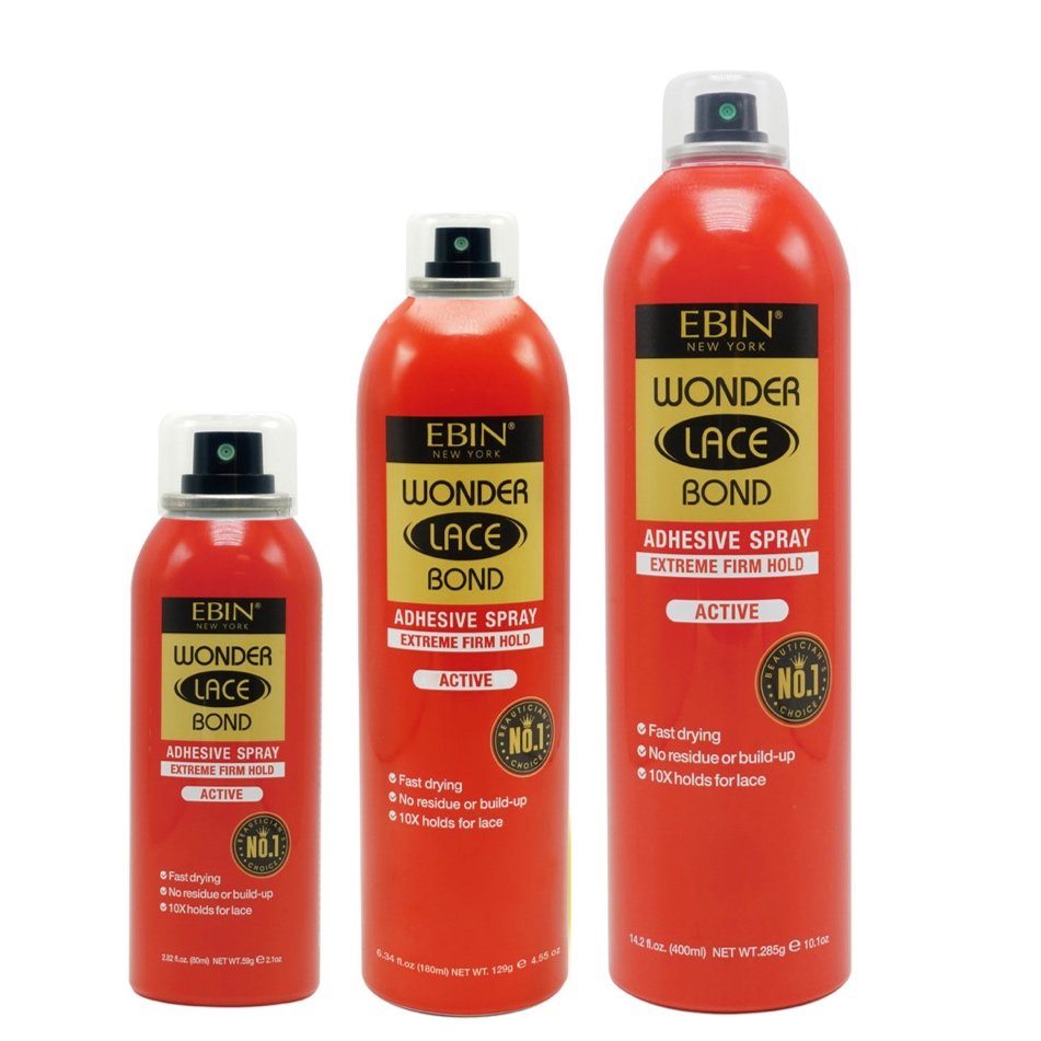 EBIN WONDER LACE BOND WIG ADHESIVE SPRAY - EXTREME FIRM HOLD