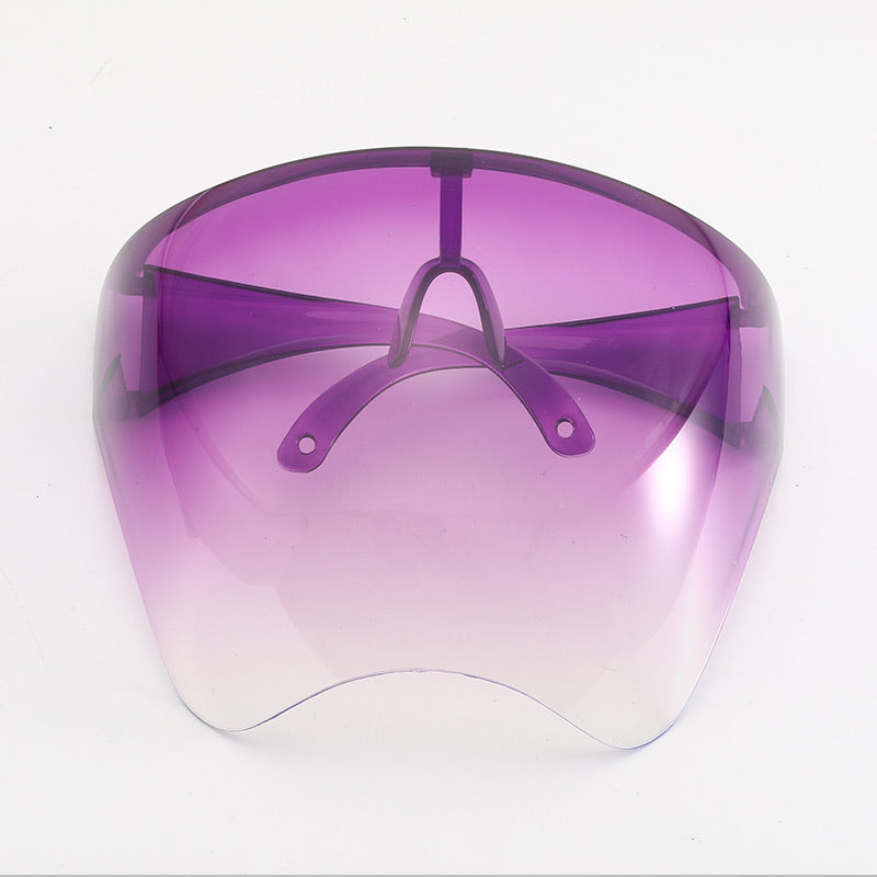 PROTECTIVE ANTI FOG FASHION SUNGLASSES & FACE SHIELD
