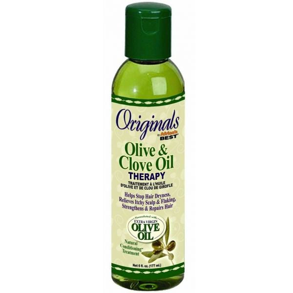 ORGANICS BY AFRICA'S BEST OLIVE & CLOVE OIL THERAPY 6 OZ.