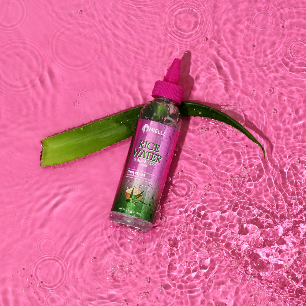 MIELLE RICE WATER & ALOE COLLECTION ITCH RELIEF 4 OZ.