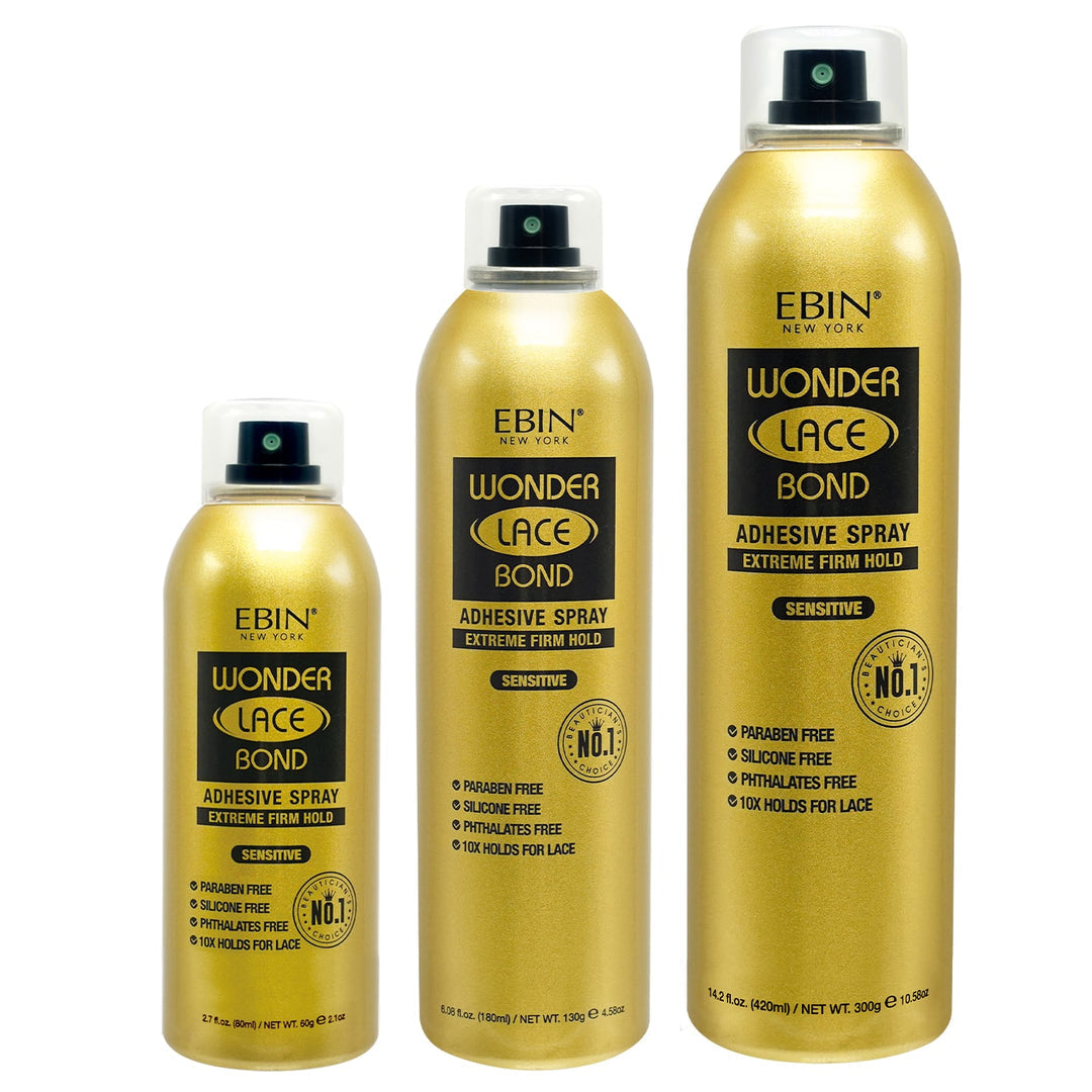 EBIN WONDER LACE BOND WIG ADHESIVE SPRAY - SENSITIVE