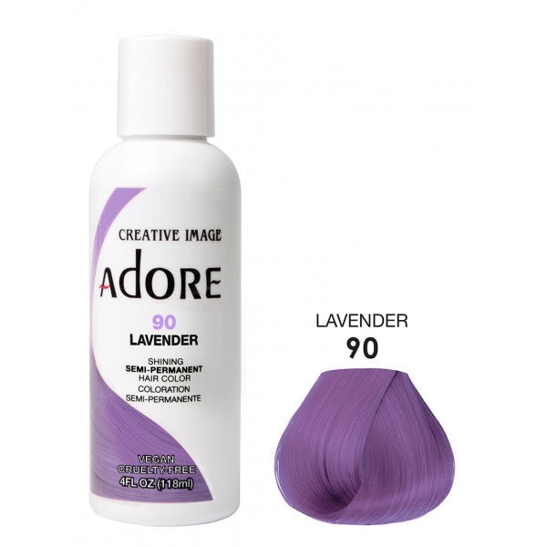 ADORE SEMI-PERMANENT HAIR COLOR 4 FL.OZ.