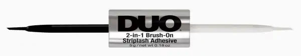DUO 2-IN-1 BRUSH-ON STRIPLASH ADHESIVE (DARK & CLEAR) 0.18 OZ.