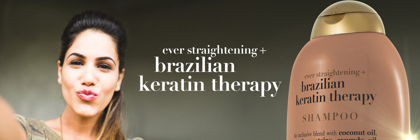 OGX BRAZILIAN KERATIN THERAPY SHAMPOO 13.5 OZ.