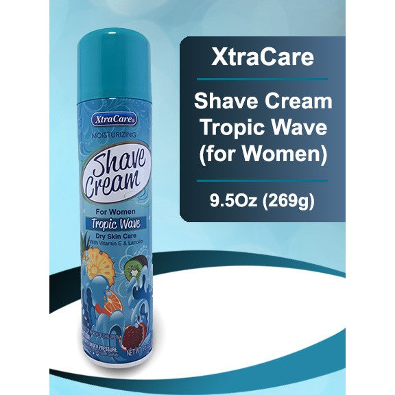 XTRCARE MOISTURIZING SHAVE CREAM FOR WOMEN 9.5 OZ.