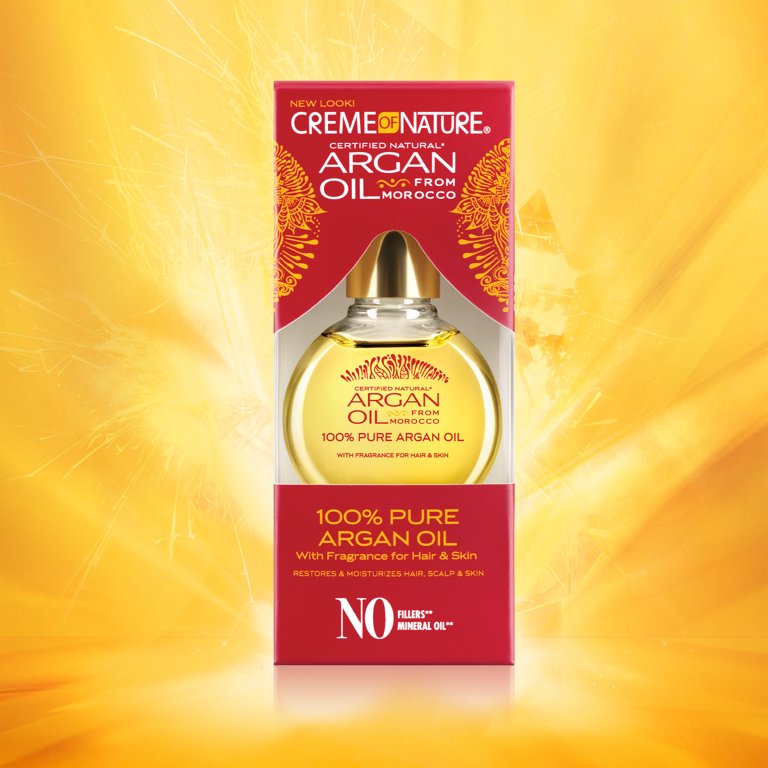 CREME OF NATURE 100% PURE ARGAN OIL 1 FL. OZ.