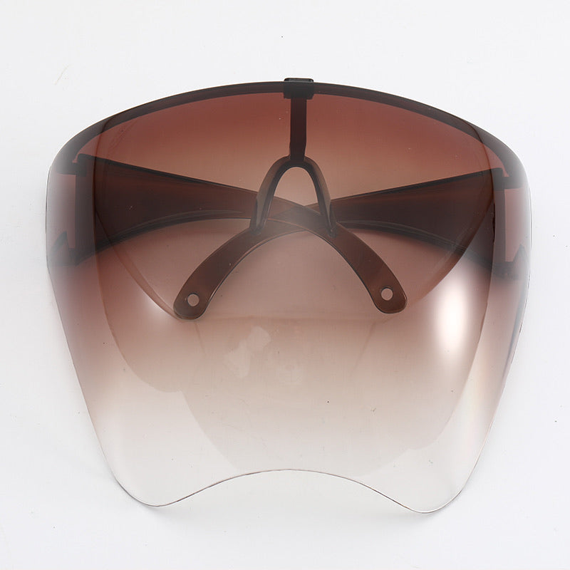 PROTECTIVE ANTI FOG FASHION SUNGLASSES & FACE SHIELD
