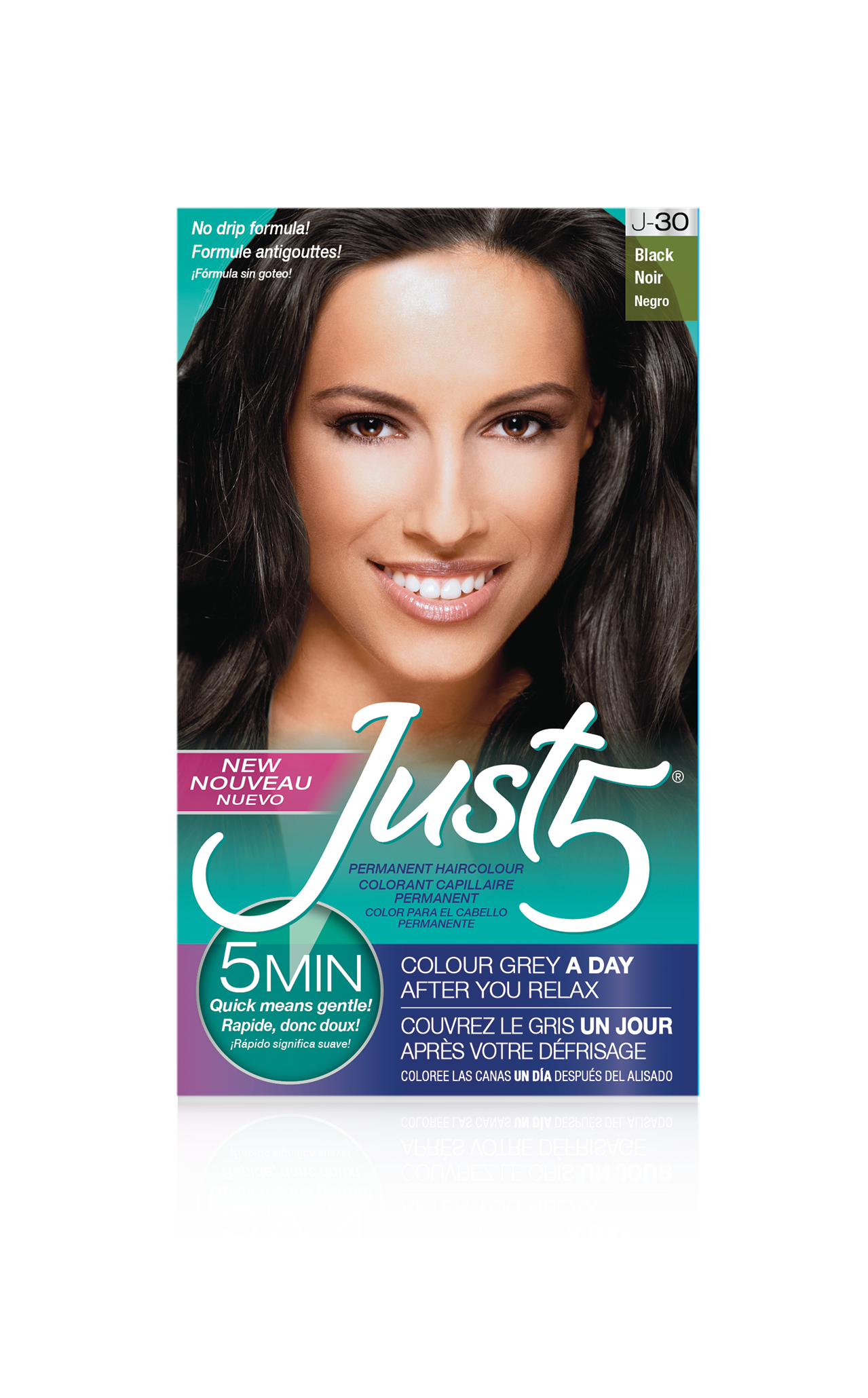 JUST 5 PERMANENT HAIR COLOR