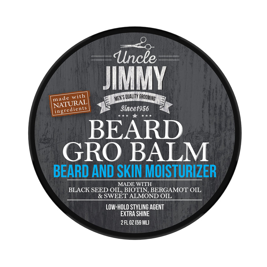UNCLE JIMMY BEARD GRO BALM 2 OZ.