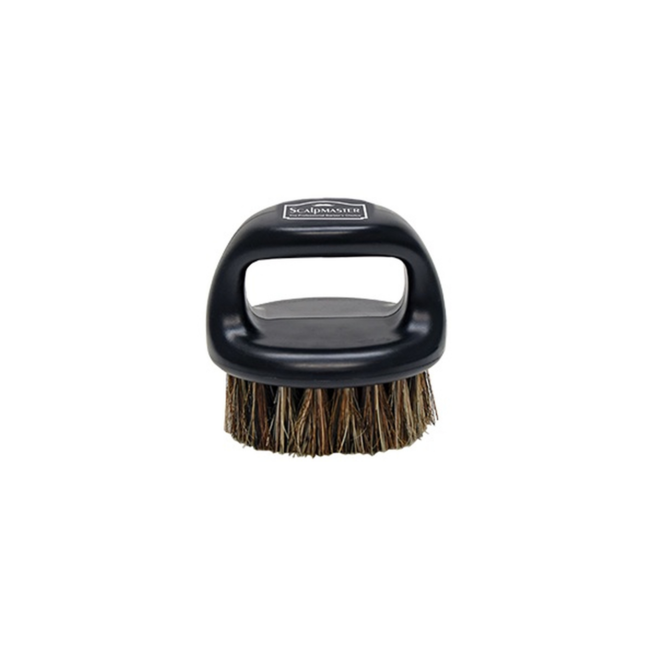 SCALPMASTER 100% BOAR BRISTLE BARBER BRUSH