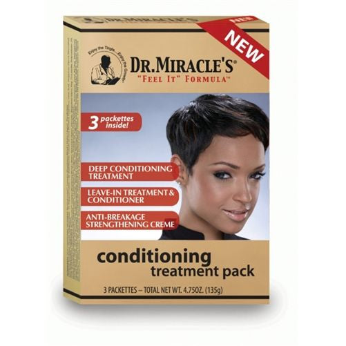 DR MIRACLE’S FEEL IT FORMULA DEEP CONDITIONING TREATMENT 1.75 OZ.