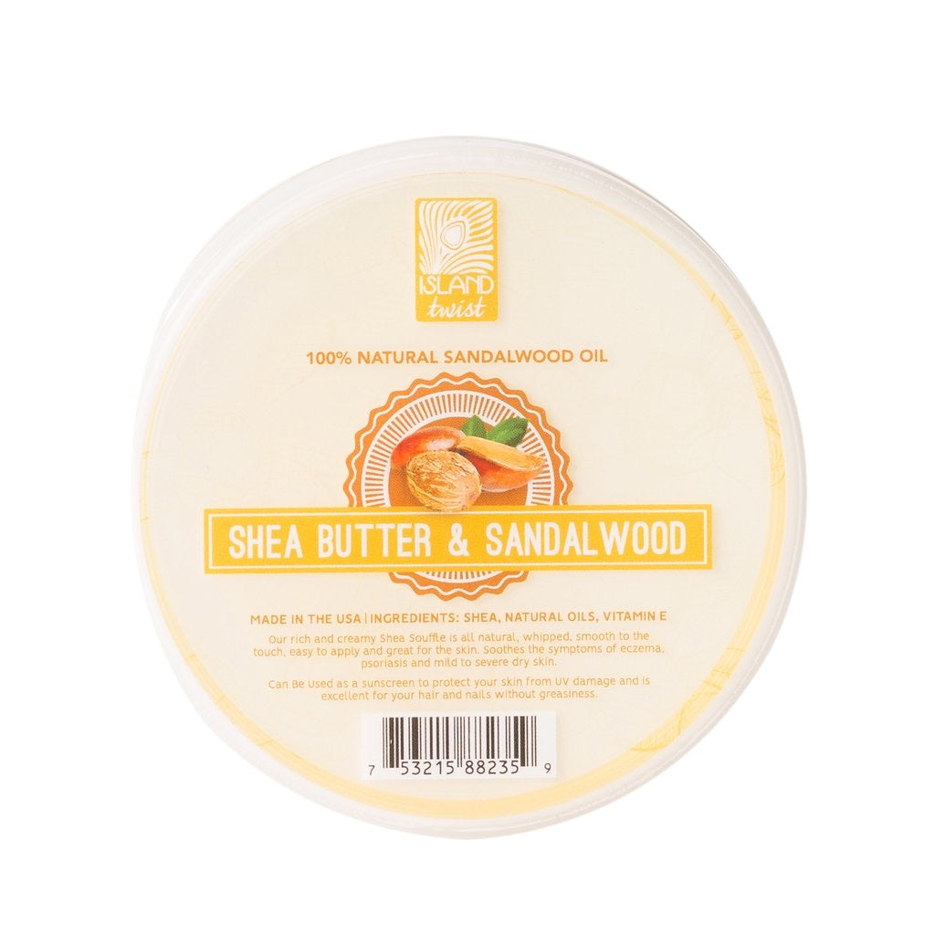 ISLAND TWIST WHIPPED SHEA BUTTER 6.75OZ.