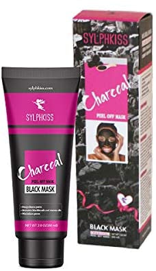 CHARCOAL PEEL OFF BLACK MASK 2 OZ.