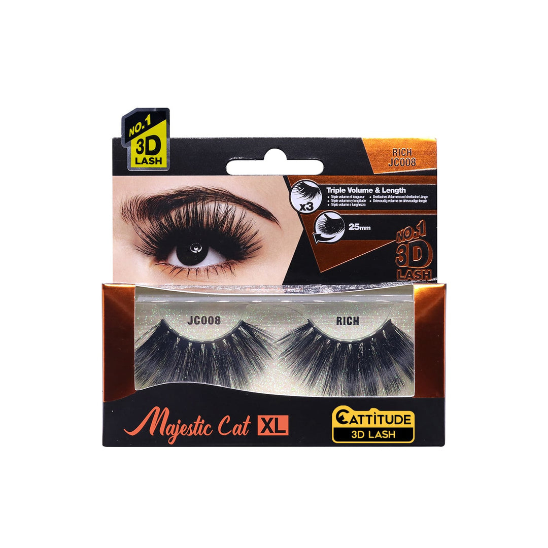 EBIN RICH - MAJESTIC CAT 25MM 3D LASHES