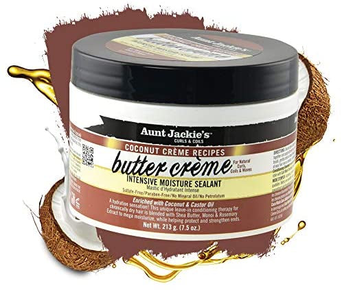 COCONUT CREME RECIPES BUTTER CREME INTENSIVE MOISTURE SEALANT 7.5 OZ.