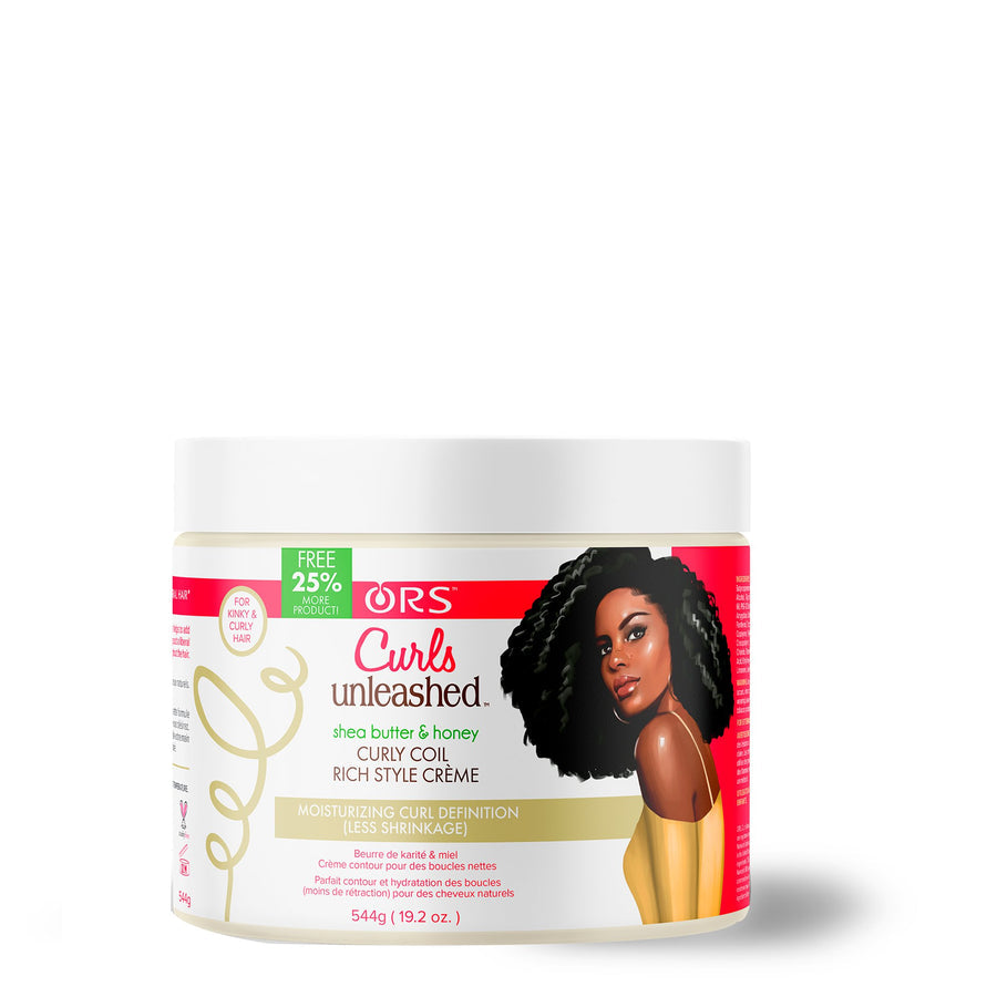 ORS CURLS UNLEASHED CURLY COIL RICH STYLE CREME 19.2 OZ.