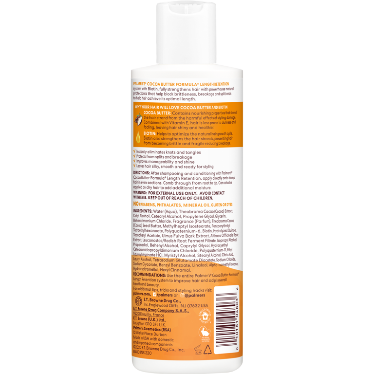 PALMER’S LENGTH RETENTION LEAVE-IN CONDITIONER + BIOTIN 8.5 FL.OZ.
