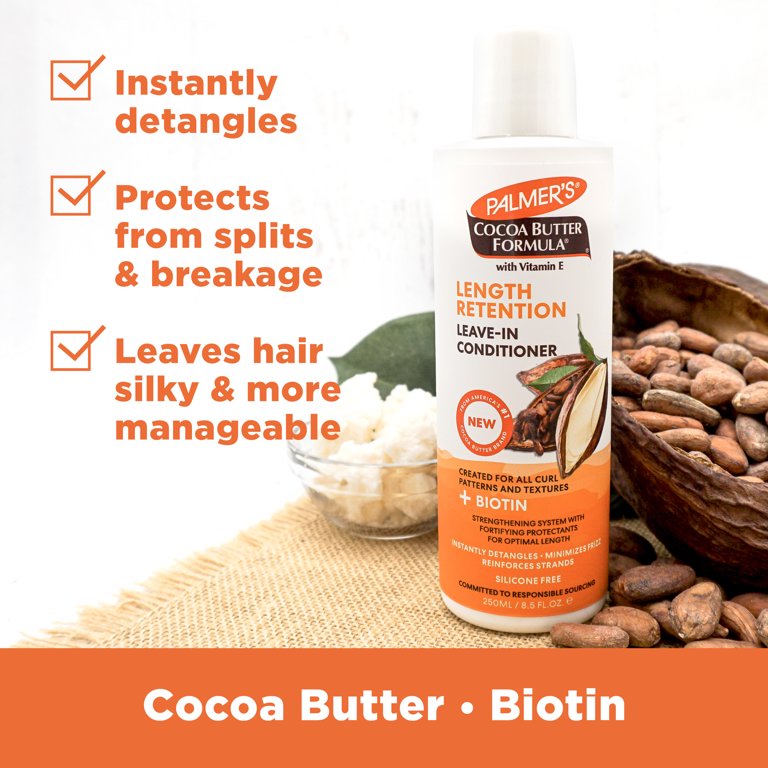 PALMER’S LENGTH RETENTION LEAVE-IN CONDITIONER + BIOTIN 8.5 FL.OZ.
