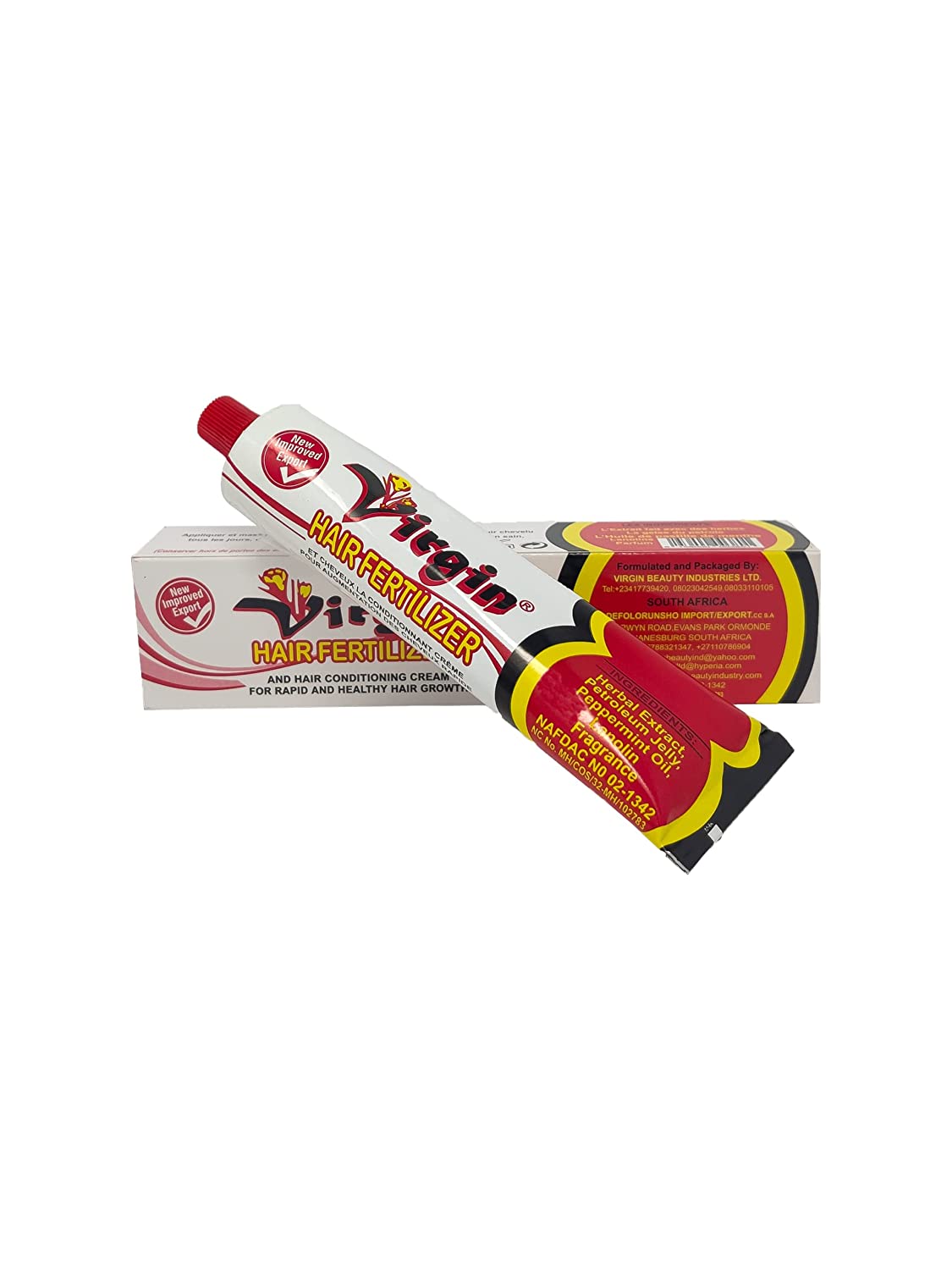 VIRGIN HAIR FERTILIZER ANTI-DANDRUFF AND HAIR CONDITIONING CREAM