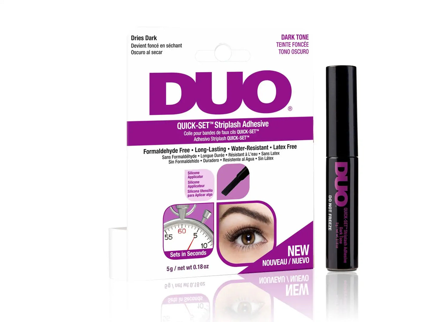 DUO QUICK-SET STRIPLASH ADHESIVE, DARK, 5G