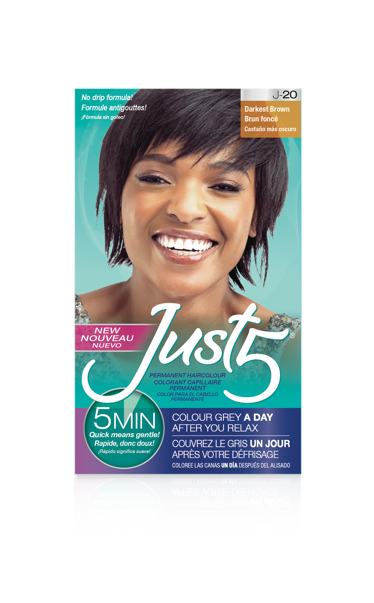 JUST 5 PERMANENT HAIR COLOR