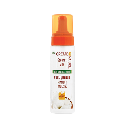 CRÈME OF NATURE CURL QUENCH FOAMING MOUSSE 7 OZ.