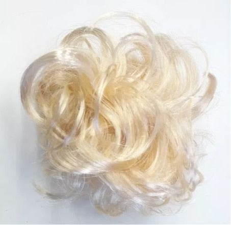 NATURAL LOOK SYNTHETIC MESSY HAIR BUN SCRUNCHIE EXTENSION