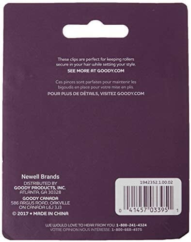 GOODY CURL CLIPS 12 CT