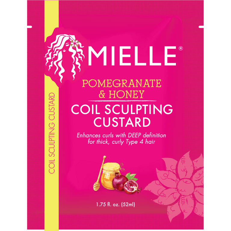 MIELLE POMEGRANATE & HONEY CURL CUSTARD 1.75 OZ.