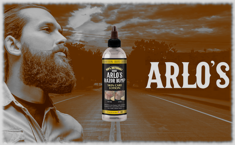ARLO’S RAZOR BUMP SKIN CARE LOTION 6 OZ.