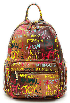GRAFFITI PRINTED BACKPACK