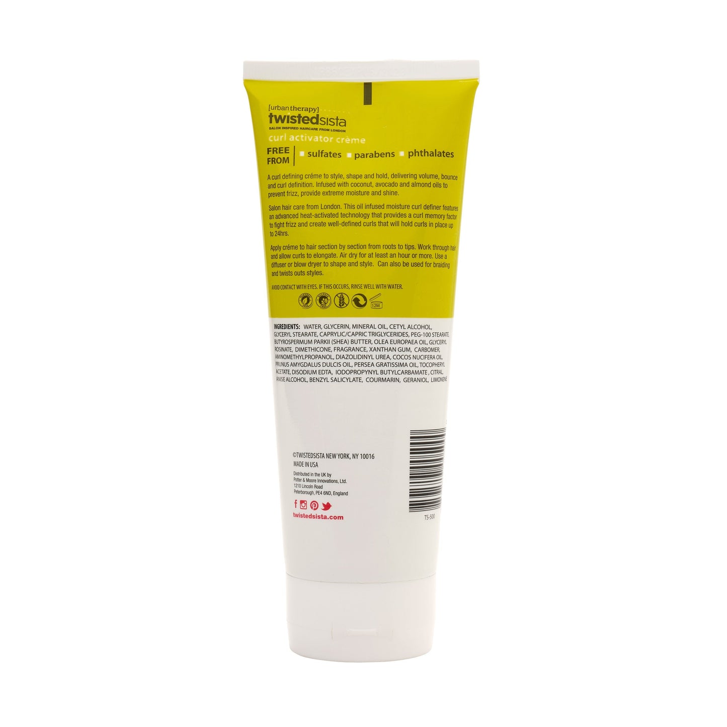 TWISTED SISTA CURL ACTIVATOR CREME 7.5 FL.OZ