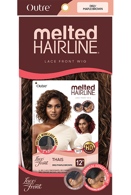 MELTED HAIRLINE HD LACE FRONT WIG - THAIS