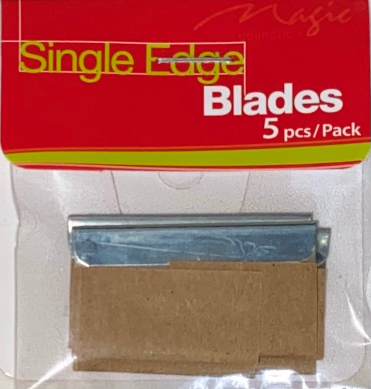 MAGIC SINGLE EDGE BLADES- 5 PC/PK