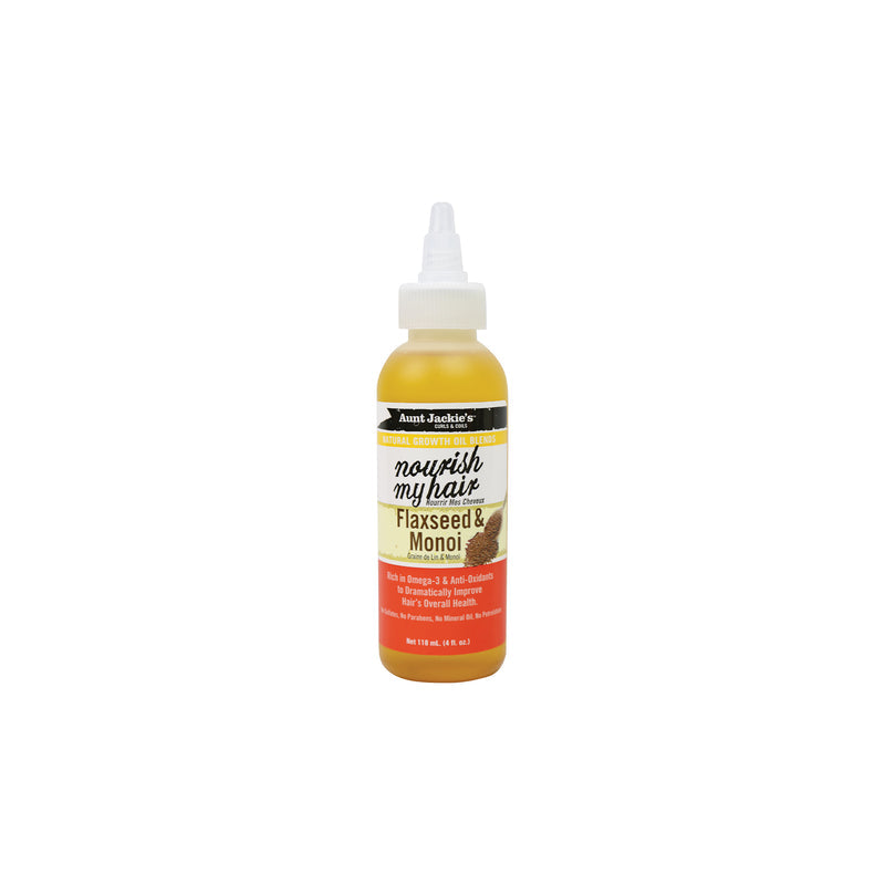 AUNT JACKIE'S NOURISH MY HAIR - FLAXSEED & MONOI 4 OZ.