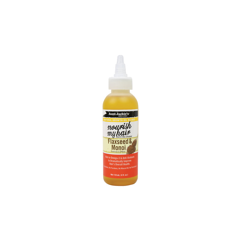 AUNT JACKIE'S NOURISH MY HAIR - FLAXSEED & MONOI 4 OZ.